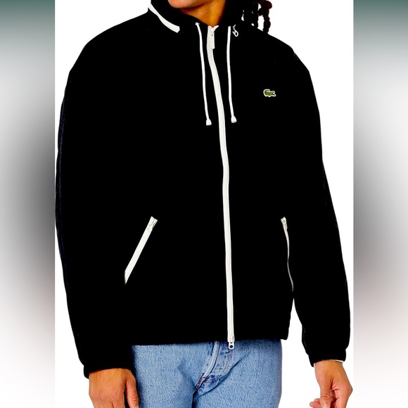 Lacoste Zip Up 💨 🌧️ Jacket (size men’s small, fits like a men’s medium ) - Picture 9 of 10